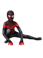 Kinder PS5 Marvel 2021 Spider Man Miles Morales Zentai Overall Cosplay Kostüm