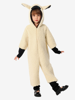 Kinder Schaf Kigurumi Onesie Pyjamas Tier Polyester Overall