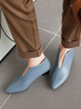 Kitten Heel Pumps Frauen Pointed Toe Slip On Pumps