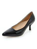 Kitten Heel Pumps Schwarz Spitzschuh Stiletto Slip On Pumps Frauen Kleid Schuhe