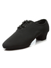 Klassische Latein Schuhe aus 3cm Pump für Tanzen in Schwarz mit Blockabsatz im casualen Stil
