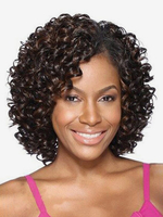 Kleine lockige Kurzhaar-Kunsthaarperücken für den Alltag für Frauen 2025