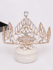 Kopfbedeckungen Hochzeit Tiara Metall Braut Haarschmuck