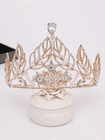 Kopfbedeckungen Hochzeit Tiara Metall Braut Haarschmuck