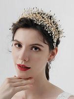 Kopfschmuck Hochzeit Kopfbedeckung Metall Haarschmuck für die Braut
