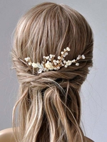 Kopfschmuck Hochzeit Metall Braut Haarschmuck