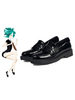 Land der glänzenden Houseki No Kuni Phosphophyllite Zinnober Diamond Bort Black Cosplay Schuhe