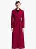 Lange wolle Blend Coat