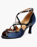 Latein Schuhe in Blau