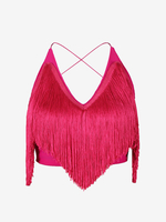 Latein-Tanzkleider weißes Damenkleid sexy Polyester Oberteil und Rock Tanzbekleidung