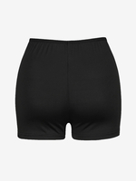 Latein-Tanzkostüm schwarze Damen-Sexy-Polyester-Hose Tanzkleidung