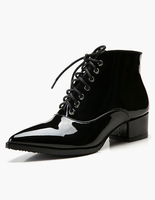 Leder Stiefeletten