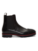 Lederstiefel für den Menschen Fabulous Cowhide Round Toe mit Nieten