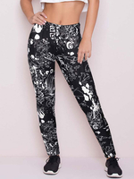 Leggings für Frauen Komfortable legere Polyester-Leggings