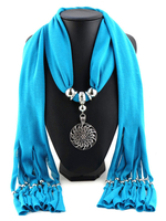 Länglicher Schal Boho Fringe Anhänger Schals