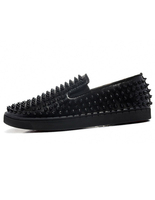 Loafer aus Schafleder mit Ziernieten