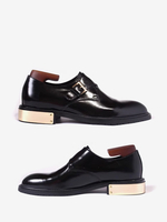 Loafer-Schuhe aus Rindsleder mit Schnalle für Herren