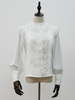 Lolita Blusen Weiß Langarm Polyester Sweet Lolita Shirt