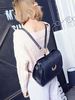 Lolita Dreieck-Rucksack mit Farbblock in Schwarz gotisch mit Stickereien Handtasche