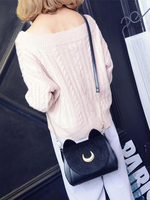 Lolita Dreieck-Rucksack mit Farbblock in Schwarz mit Stickereien gotisch Handtasche
