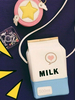 Lolita Dreieck-Rucksack mit Print und Printmuster im süßen und hübschen Style für Alltag Handtasche