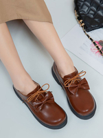 Lolita Footwear Bows Leder Flache Lolita Pumps