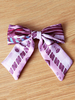 Lolita Haar-Accessoires Fliederfarbe mit Print im klassischen & traditionellen Style und Printmuster Neverland Accessoires Polyester und Kopfschmuck