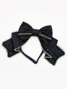 Lolita Haar-Accessoires mit Print in Schwarz Kopfschmuck Neverland im klassischen & traditionellen Style für Alltag Polyester mit Kopfschmuck