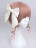 Lolita Haar-Accessoires mit Sternchenmuster in Weiß Accessoires Neverland im klassischen & traditionellen Style Polyester mit Haarklammer
