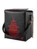 Lolita Handtasche Tower Print Leder Umhängetasche