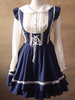 Lolita Hemd-Spitze-Bogen-Weiß Lolita Top