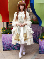 Lolita Kleid mit Printmuster