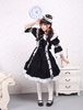 Lolita Kleid mit Umlegekragen und Schleife