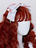 Lolita Kopfschmuck Hell Himmelblau Polyester Faser Stirnband Bowknot Lolita Haarschmuck