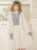 Lolita Mäntel Schleifen Rüschen Schleife Polyester Hellhimmelblau Herbst Sweet Lolita Outwears