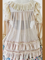 Lolita Oversleeve Tea party Cremeweiß im süßen und hübschen Style Accessoires mit Accessoires