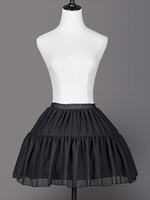 Lolita Petticoat Rock Ruffle Plissee Chiffon Lolita Unterrock