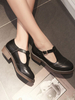 Lolita Pumps Schuhe Flache Brogue Schuhe