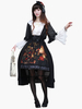 Lolita Rock mit Print in Schwarz