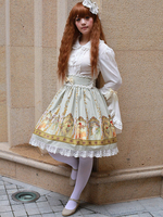 Lolita Rock mit Printmuster