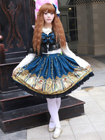 Lolita Rock mit Printmuster