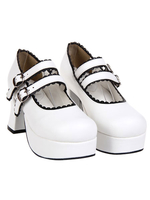 Lolita Schuhe in Weiß