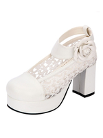 Lolita Schuhe mit Blockabsatz