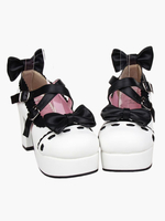 Lolita Schuhe mit Blockabsatz