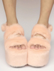Lolita Schuhe mit Kailabsatz Peach