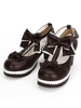 Lolita Schuhe mit Kitten Heels in Braun