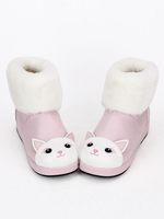 Lolita Schuhe mit Tiermuster und Kailabsatz
