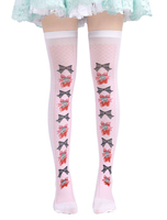 Lolita Socken in Rosa