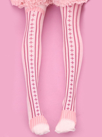Lolita Socken in Rosa