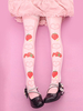 Lolita Socken in Rosa